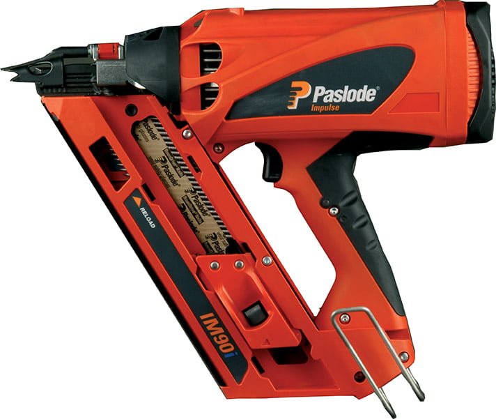 Paslode spikerstol med gass IM90CI LITHIUM 51 90MM | Vinmas.no Paslode Spikerpistol IM90Ci | Industrivarer.no